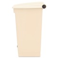  | Rubbermaid Commercial FG614600BEIG 23 Gallon Polyethylene Step-On Receptacle - Beige image number 1