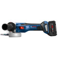  | Factory Reconditioned Bosch GWX18V-13CB14-RT PROFACTOR 18V Spitfire X-LOCK Connected-Ready 5 - 6 in. Cordless Angle Grinder Kit with Slide Switch (8.0 Ah) image number 3