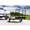 Utility Trailer | Detail K2 MMT4X6O 4 ft. x 6 ft. Powder-Coated Open Side Multi Purpose Utility Trailer - Black image number 6