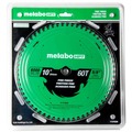 Table Saw Blades | Metabo HPT 115762M 10 in. 60-Tooth Industrial PTFE Miter Saw/Table Saw Fine Finish Blade image number 1