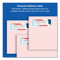 July Member-Exclusive Offer Save 10% off on One Item | Avery 08460 1 in. x 2.63 in. Easy Peel Address Labels with Sure Feed Technology for Inkjet Printers - White (30/Sheet, 100 Sheets/Box) image number 3