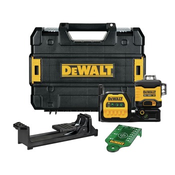 HAND TOOLS | Dewalt 20V MAX XR Lithium-Ion Cordless 3 x 360 Green Line Laser (Tool Only) - DCLE34030GB