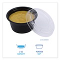 Percentage Off | Boardwalk BWKPRTN2BL 2 oz. Polypropylene Souffle/Portion Cups - Black (2500/Carton) image number 6