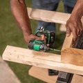 Combo Kits | Metabo HPT KNR83A5SM Pneumatic Framing Nailer and 18V Impact Driver Pro Bundle Kit (5 Ah) image number 9