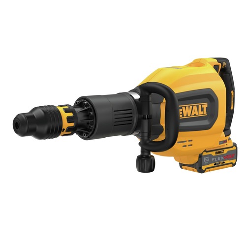 Save up to $40 off on Select DEWALT Bare Tools | Dewalt DCH911Z2 60V Brushless Lithium-Ion 27 lbs. Cordless SDS-Max Inline Chipping Hammer Kit with 2 FLEXVOLT Batteries (15 Ah) image number 0