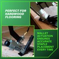 Air Flooring Nailers | Metabo HPT N5010ACM 2-in-1 Flooring Nailer and Stapler image number 11