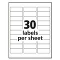 July Member-Exclusive Offer Save 10% off on One Item | Avery 18660 1 in. x 2.63 in. Matte Clear Easy Peel Mailing Labels with Sure Feed Technology - Clear (300/Pack) image number 3