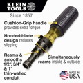 Screwdrivers | Klein Tools 85191 Conduit Fitting and Reaming Screwdriver for 1/2 in. 3/4 in. and 1 in. Thin-Wall Conduit image number 5