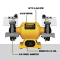 Bench Grinders | Dewalt DW756 6 in. Bench Grinder image number 2