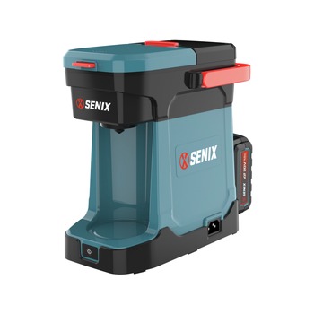 Senix X2 20V Max Cordless Portable Hybrid Coffee Maker Kit (5 Ah) - CMX2-M4