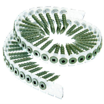 POWER TOOL ACCESSORIES | SENCO 8-Gauge 2 in. Collated Cement Board Screws (1,000-Pack) - 08T200W