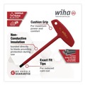 Screwdrivers | Wiha Tools 33490 6-Piece Insulated T-Handle Inch Hex Screwdriver Set image number 3