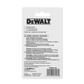 Air Chisels | Dewalt DXCM038-0092 (2/Pack) 3/8 in. MNPT x 1/4 in. Body Industrial Plug image number 4