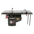 Table Saws | SawStop ICS53480-TGI236-SI 480V 5 HP 3-Phase Cabinet Saw with 36 in. Industrial T-Glide Rip Fence, Rails and Extension Table image number 0