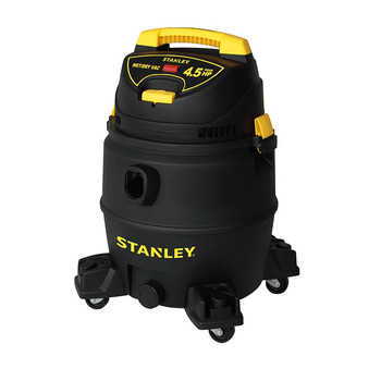 Stanley 4.5 Peak HP 8 Gal. Portable Poly Wet Dry Vacuum with Casters - SL18017P