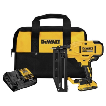 Dewalt DCN662D1 20V MAX XR 16 Ga. Cordless Straight Finish Nailer Kit