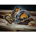 Early Labor Day Sale | Factory Reconditioned Dewalt DCS573BR 20V MAX Brushless Lithium-Ion 7-1/4 in. Cordless Circular Saw with FLEXVOLT ADVANTAGE (Tool Only) image number 12