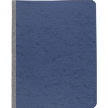 ACCO 8.5 in. x 11 in. 3 in. Capacity Two-Piece Prong Fastener Pressboard Report Cover with Tyvek Reinforced Hinge - Dark Blue - A7025973A
