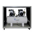 Portable Air Compressors | California Air Tools CAT-20040DSPCAD 4 HP 20 Gallon Ultra Quiet and Oil-Free Dolly Air Compressor with Sound Proof Cabinet, Air Dryer and Auto Drain image number 1