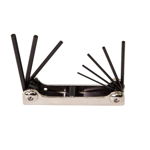 Hex Wrenches | Klein Tools 70581 8-Key SAE Folding Hex Key Set image number 0