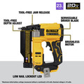 Specialty Nailers | Dewalt DCN623B 20V MAX Brushless Lithium-Ion 23 Gauge Cordless Pin Nailer (Tool Only) image number 2