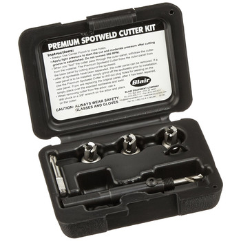 PRODUCTS | Blair Equipment 11096 3/8 in. Premium Spotweld Cutter Kit with Skip-Proof Pilot