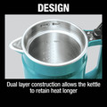  | Makita XTK01Z 18V X2 (36V) LXT Lithium-Ion Cordless Hot Water Kettle (Tool Only) image number 12