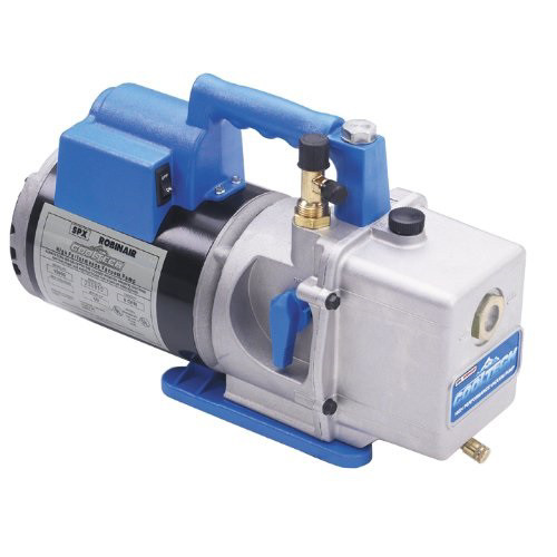 Air Conditioning Recovery Recycling Equipment | Robinair 15434 R-12 / R-134a 4 CFM 2-Stage Vacuum Pump image number 0