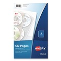 July Member-Exclusive Offer Save 10% off on One Item | Avery 75263 4-Disc Capacity 2-Sided CD Organizer Sheets for 3-Ring Binder - Clear (5/Pack) image number 0