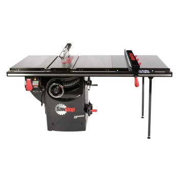 SawStop (1-Kit) 3 HP Professional Cabinet Saw with 36 in. T-Glide Advance Rip Fence, Rails and Extension Table - PCS31230-ATGP36