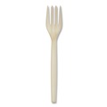  | WNA EPS002 7 in. EcoSense Renewable Plant Starch Cutlery Fork (50/Pack) image number 0