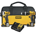 Combo Kits | Dewalt DCK285C2 20V MAX Cordless Lithium-Ion 1/2 in. Compact Hammer Drill and Impact Driver Combo Kit image number 0