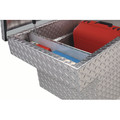 Crossover Truck Boxes | Delta 1-311002 Aluminum Single Lid Slimline Full-size Crossover Truck Box (Black) image number 5