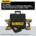 Dewalt DCK299P2 2-Tool Combo Kit - 20V MAX XR Brushless Cordless Hammer Drill & Impact Driver Kit with 2 Batteries (5 Ah) image number 1