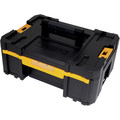 Storage Systems | Dewalt DWST17803 12-1/4 in. x 16-3/4 in. x 6-7/8 in. TSTAK III Single Deep Drawer Organizer - Black/Yellow image number 1