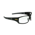 Safety Glasses | Dewalt DPG101-1D (12/Carton) Auger Safety Glasses - Black Frame/Clear Lens image number 0