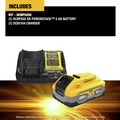 Clearance Center | Dewalt DCBP520C 20V MAX XR POWERSTACK 5 Ah Lithium-Ion Battery and Charger Kit image number 1