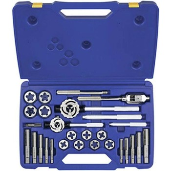 Irwin Hanson 97094ZR 25-Piece Fractional Tap and Hex Die Set