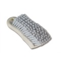  | Boardwalk BWKFSCBWH 6 in. Handle 6 in. Brush Polypropylene Bristles Scrub Brush - White image number 2