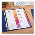 July Member-Exclusive Offer Save 10% off on One Item | Avery 11187 Ready Index 11 in. x 8.5 in. 5-Tab 1 to 5 Customizable TOC Dividers - Multicolor Tabs/White (6/Pack) image number 7