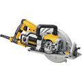 Circular Saws | Factory Reconditioned Dewalt DWS535BR 120V 15 Amp Brushed 7-1/4 in. Corded Worm Drive Circular Saw with Electric Brake image number 2