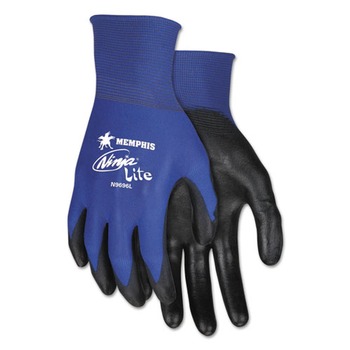 PRODUCTS | MCR Safety N9696L Ultra Tech TaCartonile Dexterity Work Gloves - Large Blue/Black (1-Dozen)