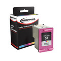 Primed for Savings Sale! | Factory Reconditioned Innovera IVR63TRI 165 Page-Yield Remanufactured Ink Replacement for 63 (F6U61AN) - Tri-Color image number 0