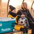 Free Makita 18V Chain Saw Kit | Makita DCW180Z 18V LXT X2 Lithium-Ion Cordless/Corded AC Cooler Warmer Box (Tool Only) image number 9