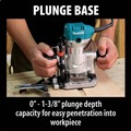 Compact Routers | Makita RT0701CX3 1-1/4 HP Compact Router Kit with Attachments image number 10