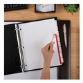 July Member-Exclusive Offer Save 10% off on One Item | Avery 11557 Index Maker 11 in. x 8.5 in. 8-Tab Print and Apply Clear Label Dividers - White (50/Box) image number 1