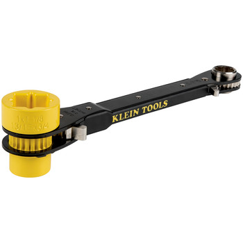 RATCHETING WRENCHES | Klein Tools Heavy-Duty 6-in-1 Lineman's Ratcheting Wrench - KT155HD