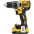 Combo Kits | Dewalt DCK283D2 2-Tool Combo Kit - 20V MAX XR Brushless Cordless Compact Drill Driver & Impact Driver Kit with 2 Batteries (2 Ah) image number 5
