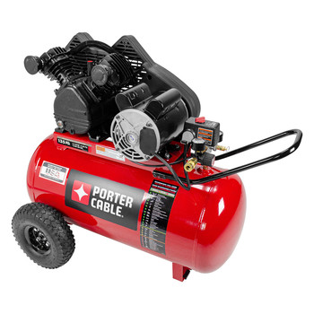 AIR TOOLS AND EQUIPMENT | Porter-Cable 1.6 HP 20 Gallon Portable Hot Dog Air Compressor - PXCMPC1682066