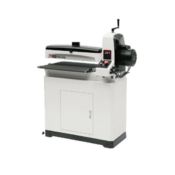 SANDERS AND POLISHERS | JET JWDS-2244OSC 115V 15 Amp Variable Speed 22 in. x 44 in. Corded Oscillating Drum Sander with Closed Stand - JT9-723544OSCK